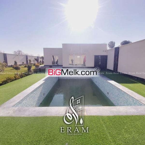 1200 متر باغ ویلا لوکس در ملارد ویلا جنوبی