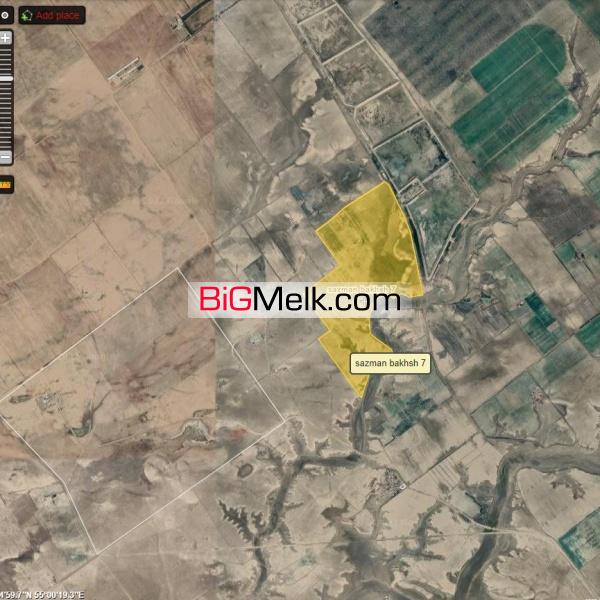 زمین کشاورزی باغی 130 هکتاری دارای چاه آب