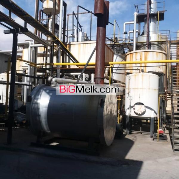فروش کارخانه تصفیه روغن با روش تقطیر در خلا و بلندینگ روغن موتور