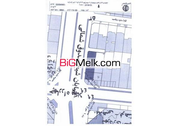 ملک کلنگی330متربع با90مترعقب نشینی240مترتجاری100%ساخت