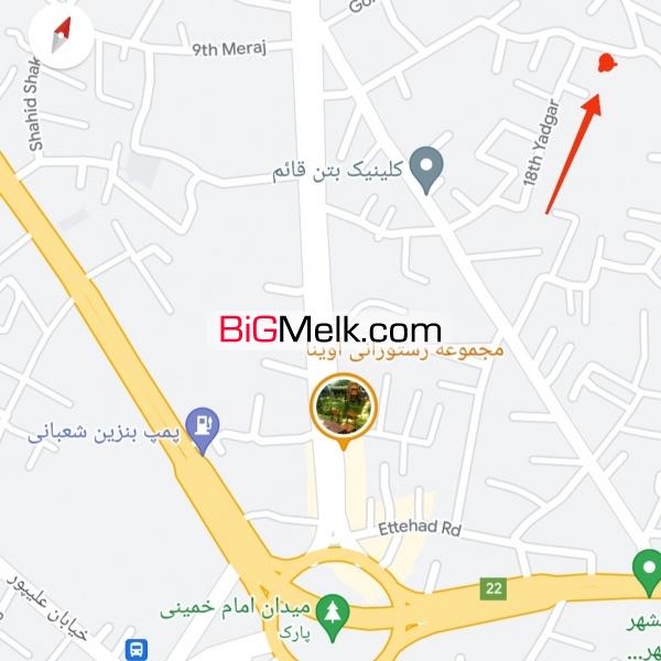 فروش زمین مسکونیقایمشهر