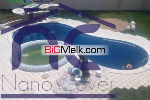 عایق آبی استخری پایه آب و ضدجلبک برای استخر