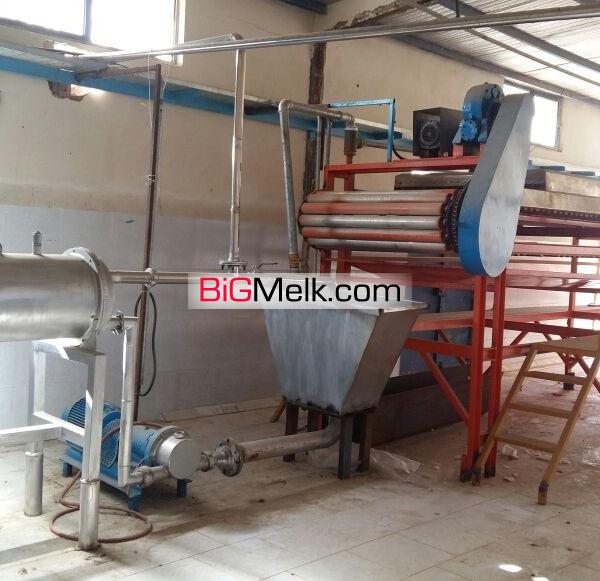 فروش کارخانه رب گوجه و پوره میوه و کنسرو
