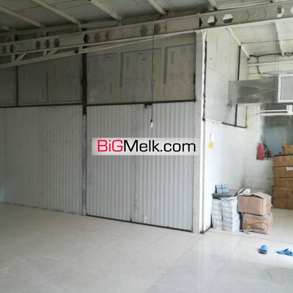 1100 متر کارگاه صنعتی با امکانات