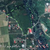 ۷/۵ هکتار زمین باسه بر آسفالت گلدشت رحیم آباد رودسر