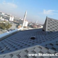 پوشش سقف شیبدار شینگل BTM , سقف شینگل BTM
