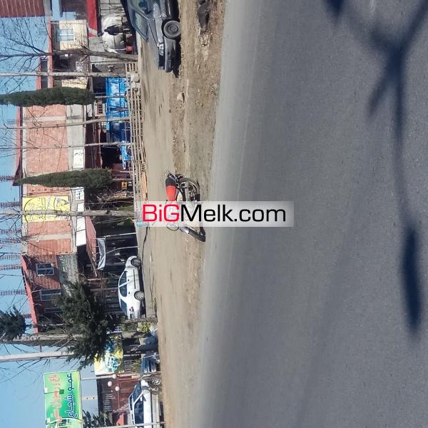 زمینی با مساحت 800 مترمربع بر 11متر کاربری تجاری مسکونی ثبتی