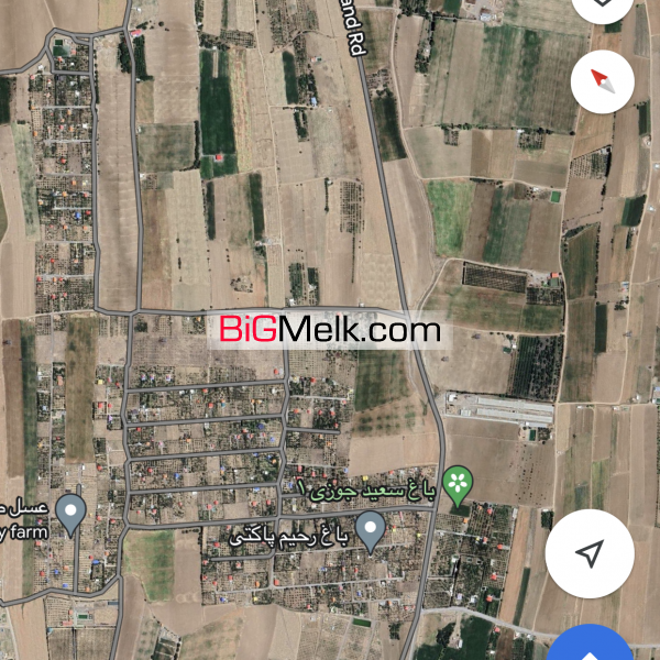 زمین ۶ هکتاری در زنجان